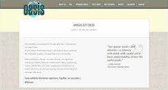 Desktop Screenshot of kcoasis.org